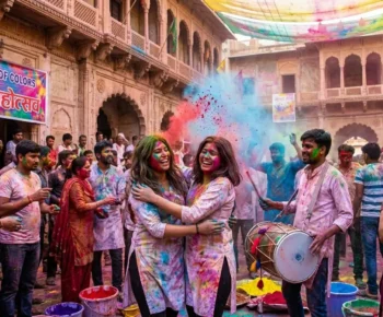 Holi Festival Celebration